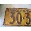 Image 2 : 1933 Saskatchewan License Plate