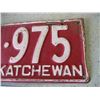 Image 3 : 1934 Saskatchewan License Plate