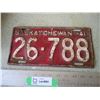 Image 1 : 1941 Saskatchewan License Plate
