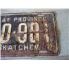 Image 3 : 1952 Saskatchewan License Plate