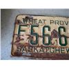Image 2 : 1953 Saskatchewan License Plate
