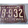 Image 3 : 1954 Saskatchewan License Plate
