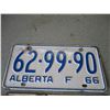 Image 2 : Pair of 1966 Alberta License Plates