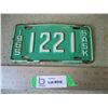 Image 1 : 1965 Saskatchewan Motorcycle License Plate