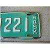 Image 3 : 1965 Saskatchewan Motorcycle License Plate