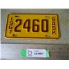 Image 1 : 1967 Saskatchewan Motorcycle License Plate