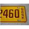 Image 3 : 1967 Saskatchewan Motorcycle License Plate