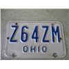 Image 2 : Ohio Motorcycle License Plate