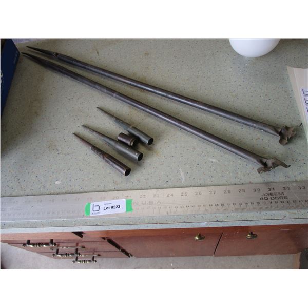 Lightning Rod Parts (Caps, Ends, Rods 31")