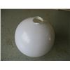 Image 2 : Milk Glass Lighting Rod Ball (5" Tall)