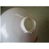 Image 3 : Milk Glass Lighting Rod Ball (5" Tall)