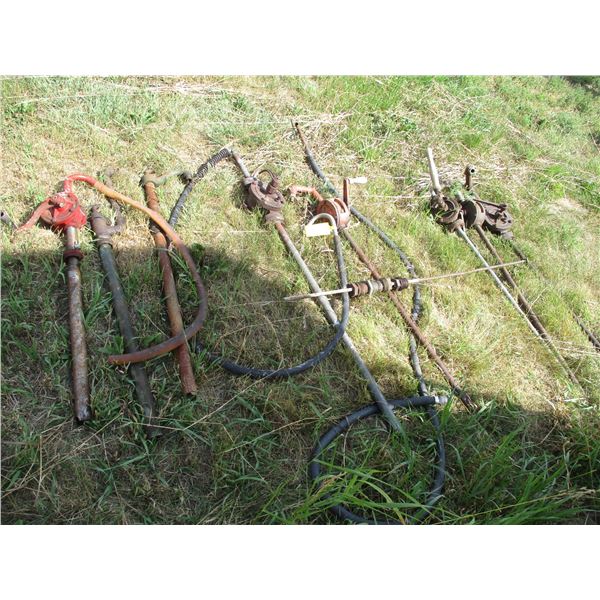 (8) Tank Hand Pumps