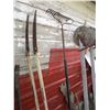 Image 2 : (2x Bid Price) (24) Pieces of Garden Hand Tools - Shovels, Rakes, Forks, Snow Scoop