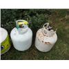 Image 4 : (7) Propane Tanks - 1 Full, Small Propane Heater