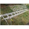 Image 3 : 24' Extension Ladder, (3) 11' Ladders