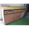 Image 1 : Tongue and Groove Pink Workbench (69" Wide x 39" Tall)