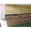 Image 2 : Tongue and Groove Pink Workbench (69" Wide x 39" Tall)