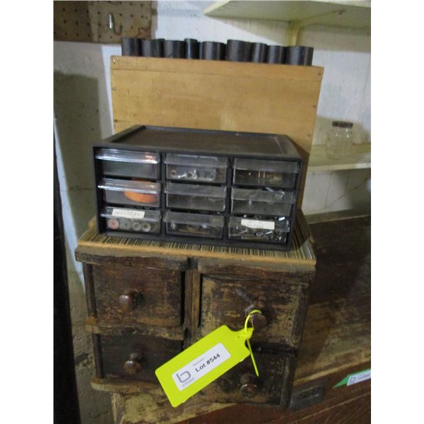 4 Drawer Cabinet with Misc. Screws