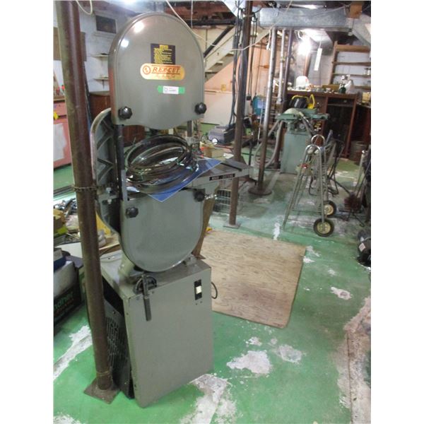 Rex-Cut Band Saw with Spare Blades (Working)