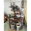 Image 1 : Rockwell Radial Drill Press (32") with Stand, Drill Bits & Contents (Working)