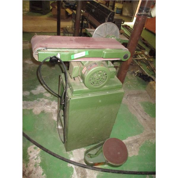Rex-Cut Sander (6" Belt, 9" Disk)
