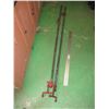 Image 1 : (2) Pipe Clamps (64" Long)