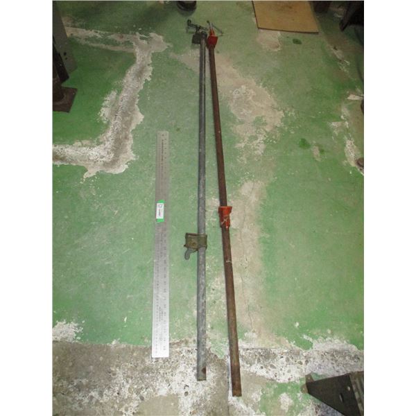 (2) Pipe Clamps (64" Long)