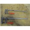 Image 2 : (2) Wood Clamps (14" Long)