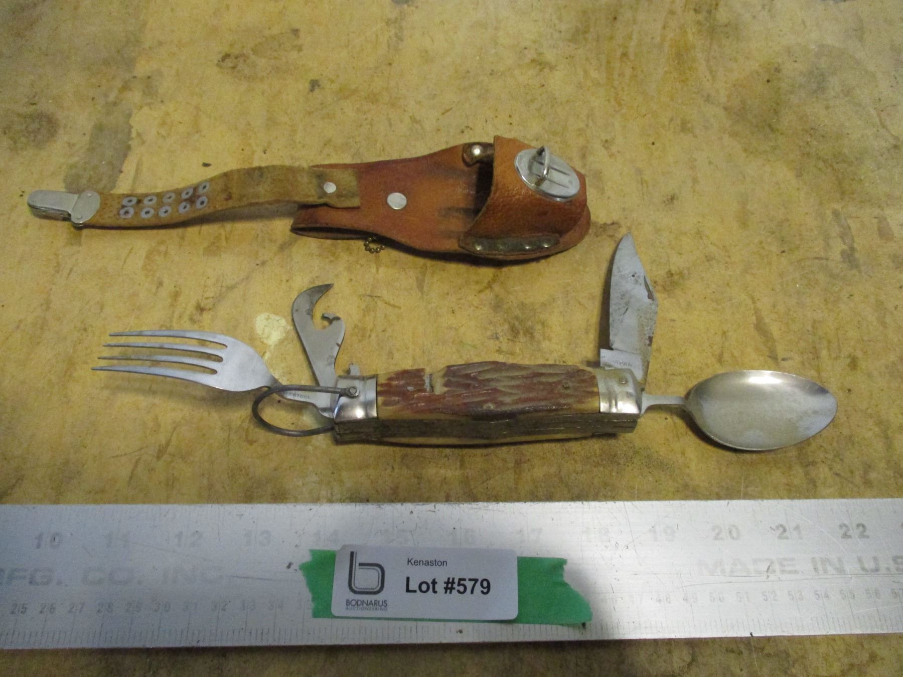 Boy scout Knife with Case