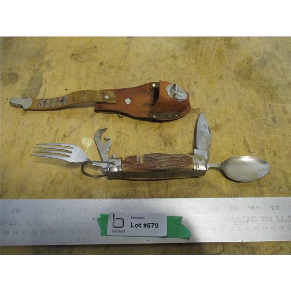 Boy scout Knife with Case