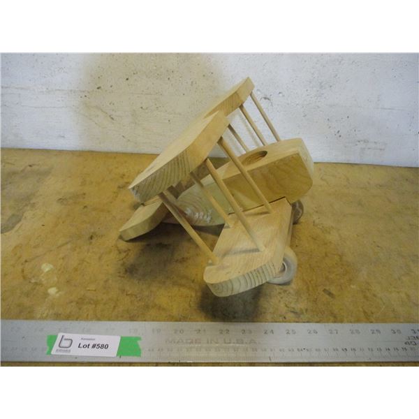 Handmade Wood Model Airplane