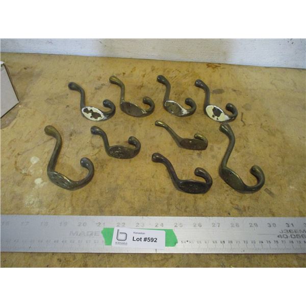 (9) Coat Hooks