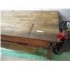 Image 2 : Wooden Workbench with Vise (79 x 31" Tall)