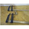 Image 2 : (2x Bid Price) (2) Bar clamps 28"