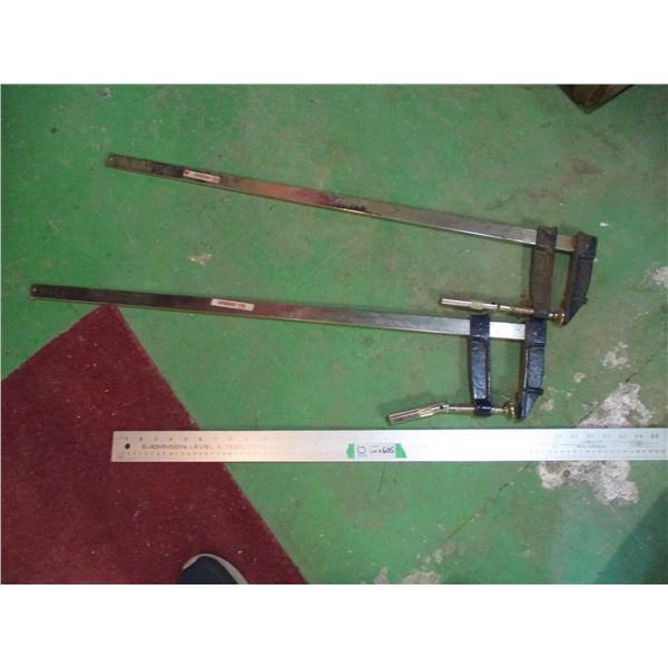 (2x Bid Price) (2) Bar clamps 36"