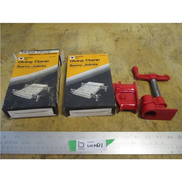 (2) 3/4" Bar Clamp Ends (NIB)
