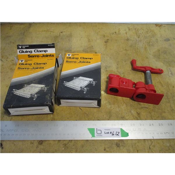 (2) 3/4" Bar Clamp Ends (NIB)