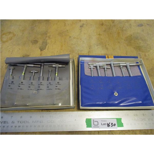 (2x Bid Price) (2) Sets of Telescopic Gauges