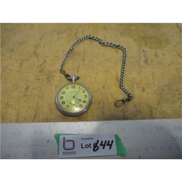 Waltham Pocket Watch with Chain (Working)