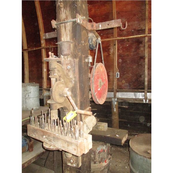 Post Drill with Bits, Misc.