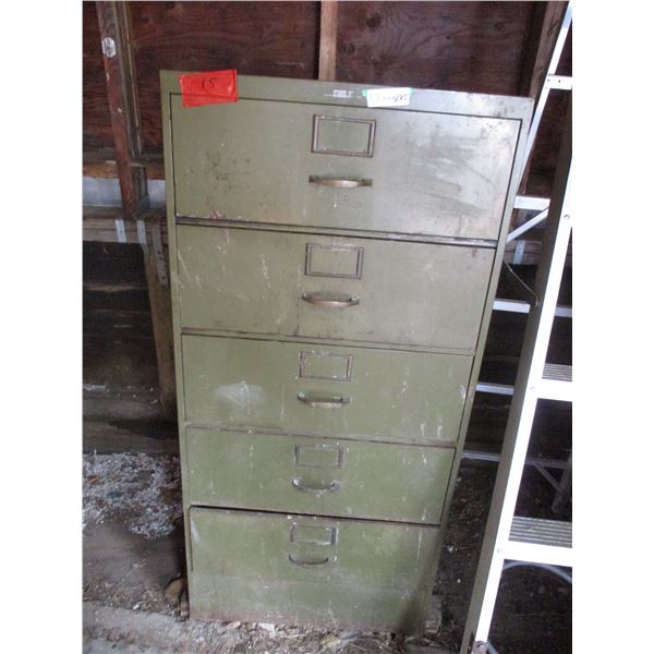 5 Drawer Metal Filing Cabinet