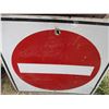 Image 2 : Wrong Direction Road Sign (30 x 30")