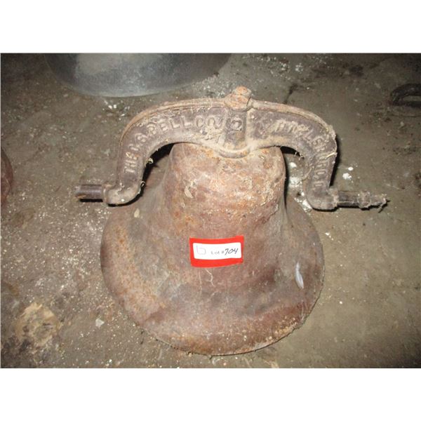 Vintage School/Church Bell (14" Diameter)