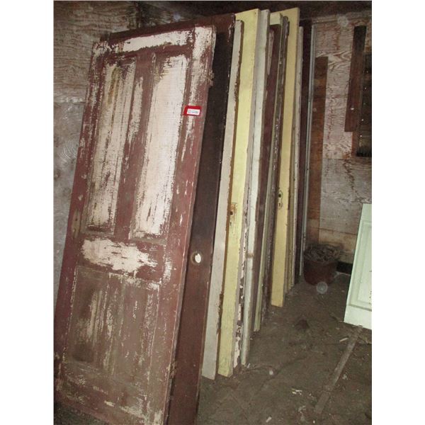 (3x Bid Price) (35) Doors - Some Solid, Some Hollow