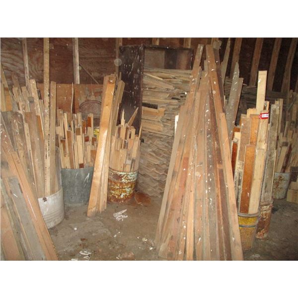 Mixed Lot of Reclaimed Maple Flooring