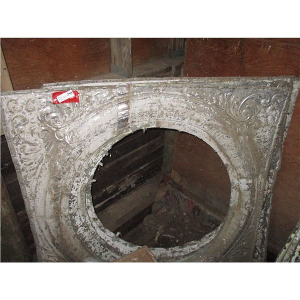 (3) Center Piece Ceiling Tiles