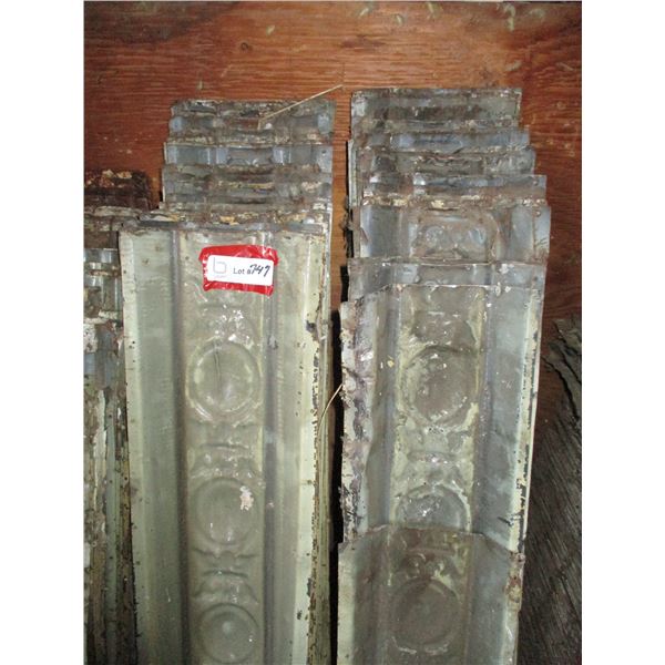 Mixed Lot of Tin Side Trim