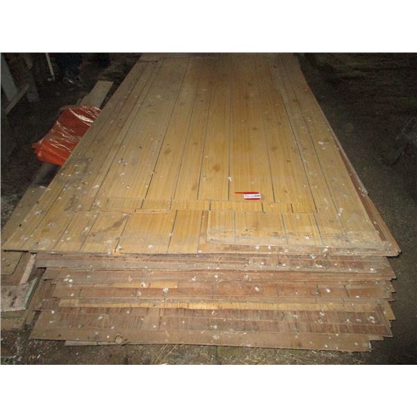 Lot of Vintage Paneling