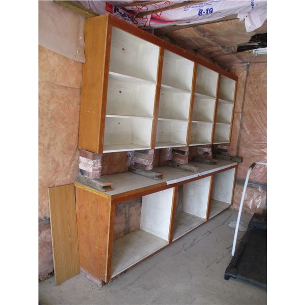 Two Piece Wall Unit