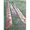 Image 2 : (2) Sets of hardwood stair stringers